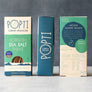 Artisan Cornish sea salt savoury biscuits from POPTI. Perfectly paired with soft cheese and cured meats from Cornish Charcuterie